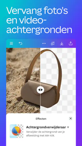 Canva: ontwerp, foto en video screenshot