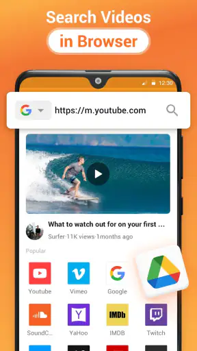Cast video naar TV, Chromecast screenshot