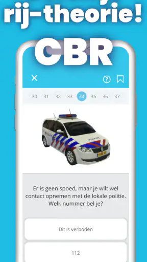 CBR auto 2025 examens oefenen screenshot