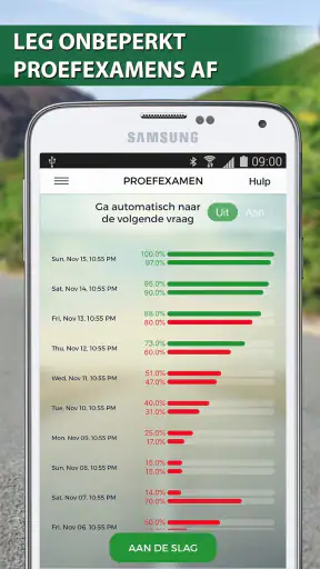 CBR Auto Theorie Examen 2023 screenshot