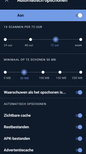 CCleaner: telefoon opschonen screenshot