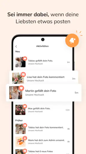 celebrate: share photo & video screenshot