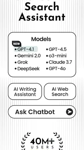 Chatbot AI - Search Assistant screenshot