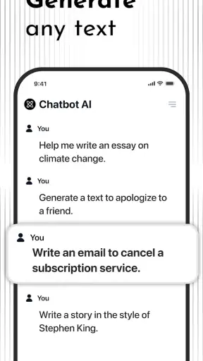 Chatbot AI - Search Assistant screenshot