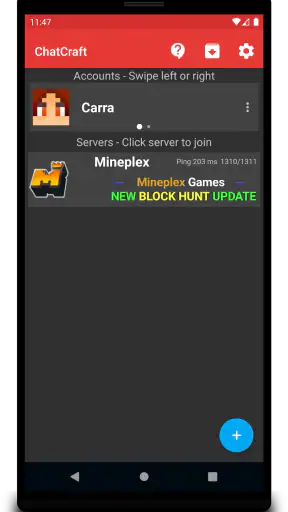 ChatCraft Pro for Minecraft screenshot
