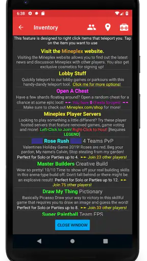 ChatCraft Pro for Minecraft screenshot