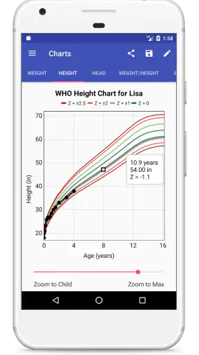 Child Growth Tracker screenshot