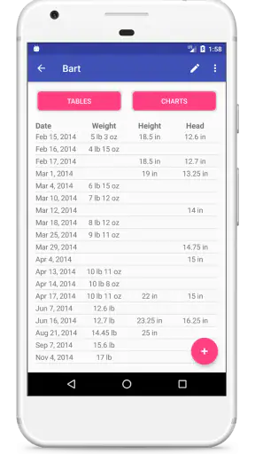 Child Growth Tracker screenshot