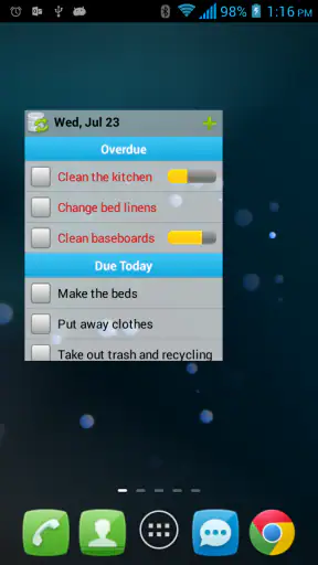 Chore Checklist screenshot
