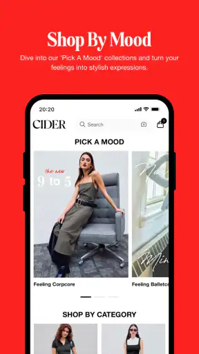 CIDER - Clothing & Fashion screenshot