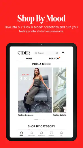 CIDER - Clothing & Fashion screenshot