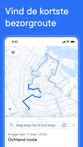 Circuit routeplanner screenshot