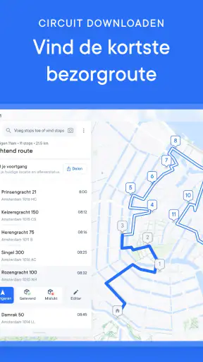 Circuit routeplanner screenshot