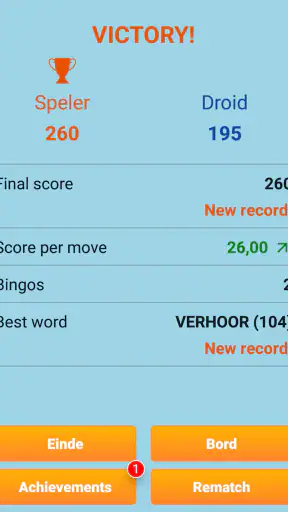 Classic Words (Nederlands) screenshot