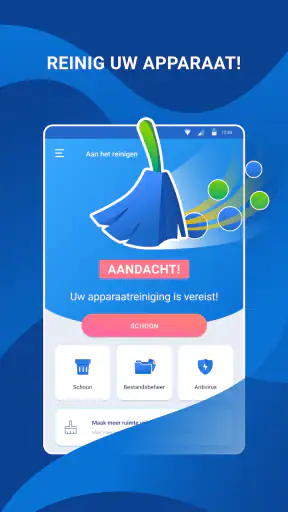Cleaner Telefoon opschonen VPN screenshot