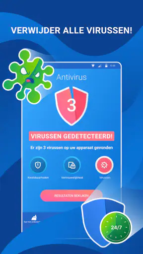 Cleaner Telefoon opschonen VPN screenshot