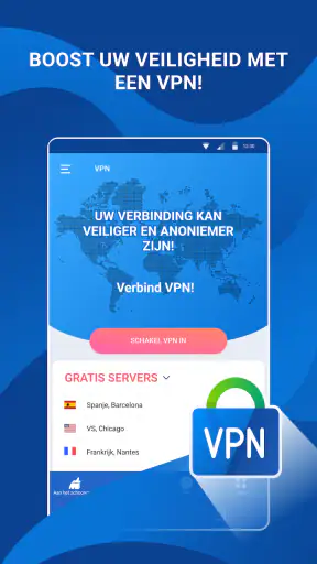 Cleaner Telefoon opschonen VPN screenshot