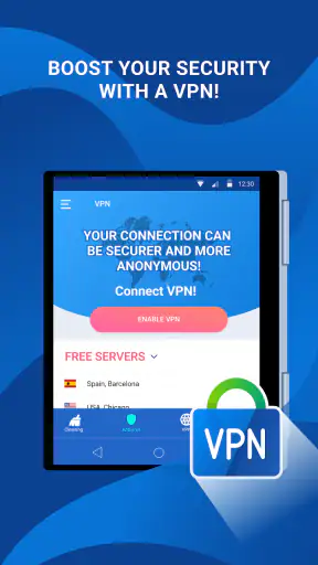 Cleaner Telefoon opschonen VPN screenshot