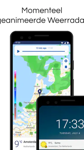 Clime: weer- en buienradar screenshot