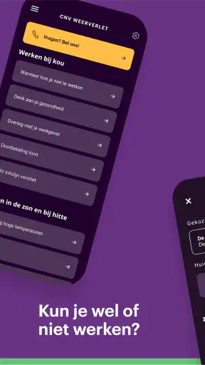CNV Weerverlet screenshot