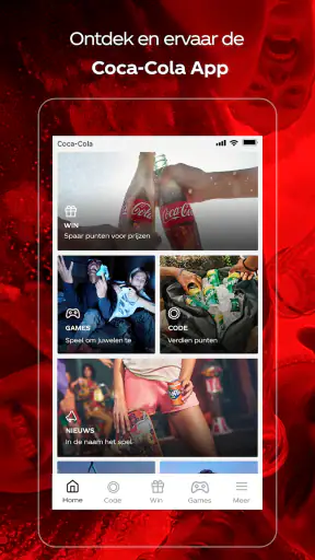 Coca-Cola App: Speel & Win screenshot