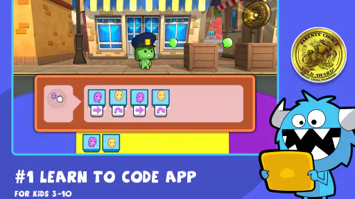 codeSpark Kinderen leren code screenshot