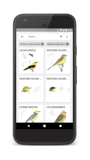Collins Bird Guide screenshot