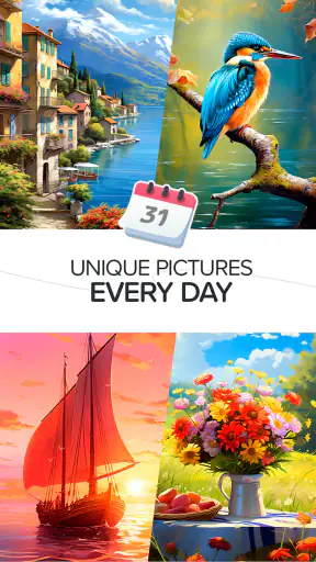 Color a Day: Paint by Number screenshot