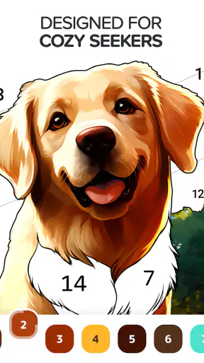 Color a Day: Paint by Number screenshot