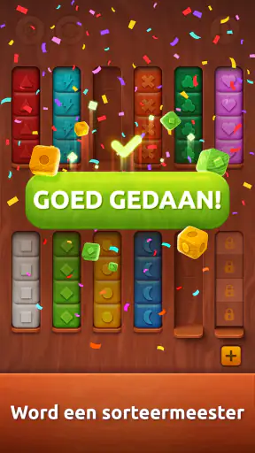 Colorwood Sort Puzzle Game screenshot