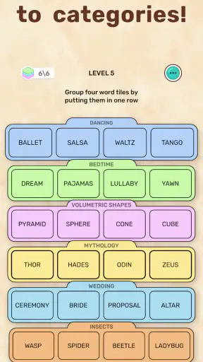 Connect Word: Association Game screenshot