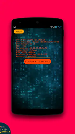 Connected Wifi Info screenshot