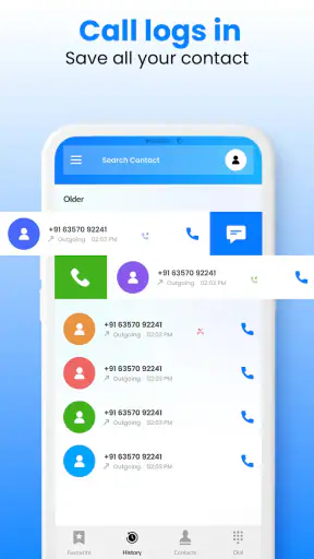Contacts screenshot