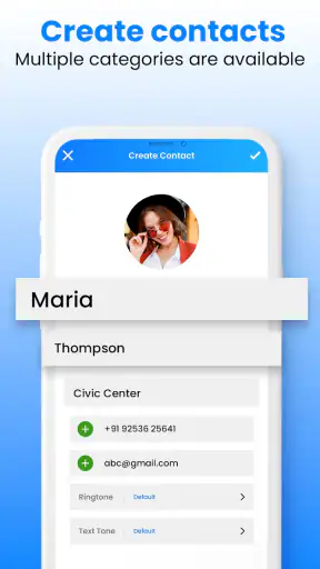 Contacts screenshot