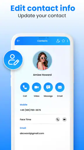 Contacts screenshot