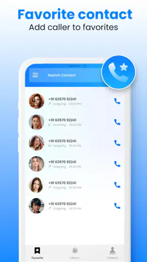 Contacts screenshot