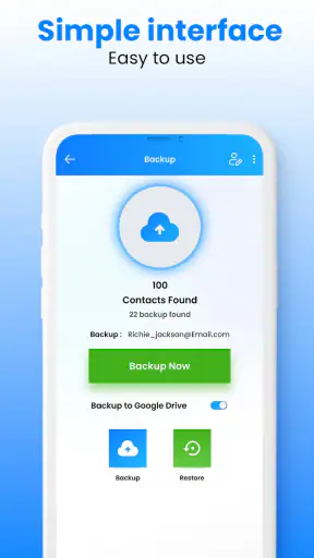 Contacts screenshot