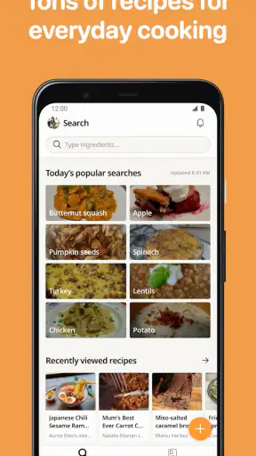 Cookpad recipes, homemade food screenshot