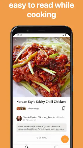 Cookpad recipes, homemade food screenshot