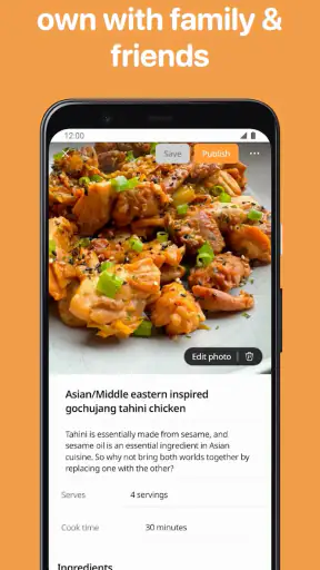 Cookpad recipes, homemade food screenshot