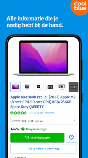 Coolblue screenshot