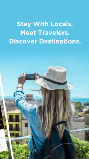 Couchsurfing Travel App screenshot