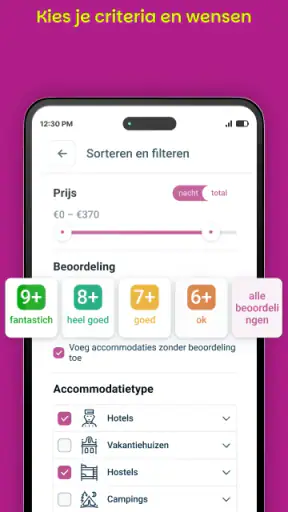 Cozycozy: Alle accommodaties screenshot