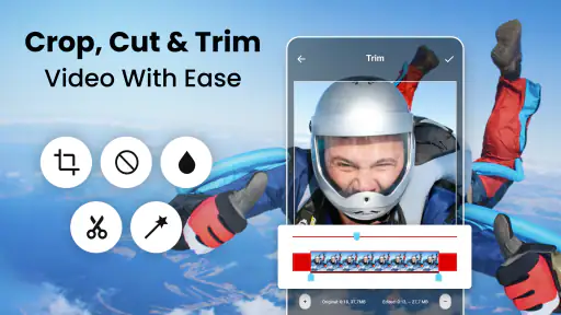 Crop, Cut & Trim Video Editor screenshot
