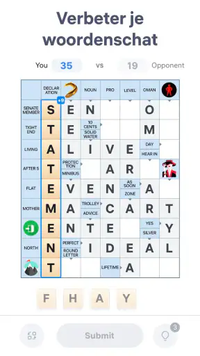 Crossword Master - Kruiswoord screenshot