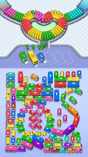 Crowd Escape: Bus Puzzle screenshot