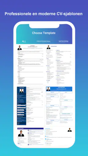 CV Maken Nederlands Resume screenshot