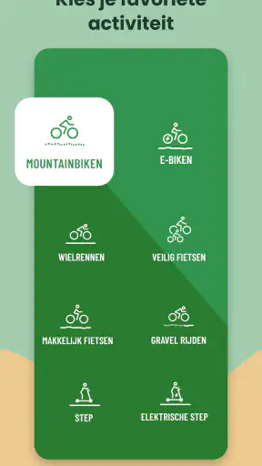 Cyclers–Fietsnavigatie & Kaart screenshot