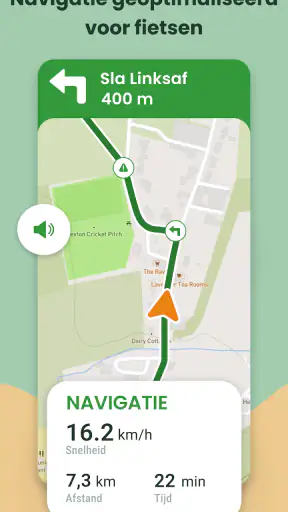 Cyclers–Fietsnavigatie & Kaart screenshot