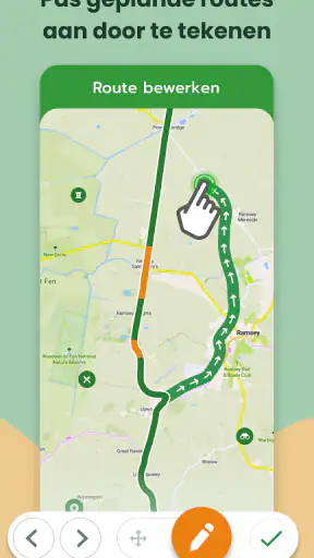 Cyclers–Fietsnavigatie & Kaart screenshot